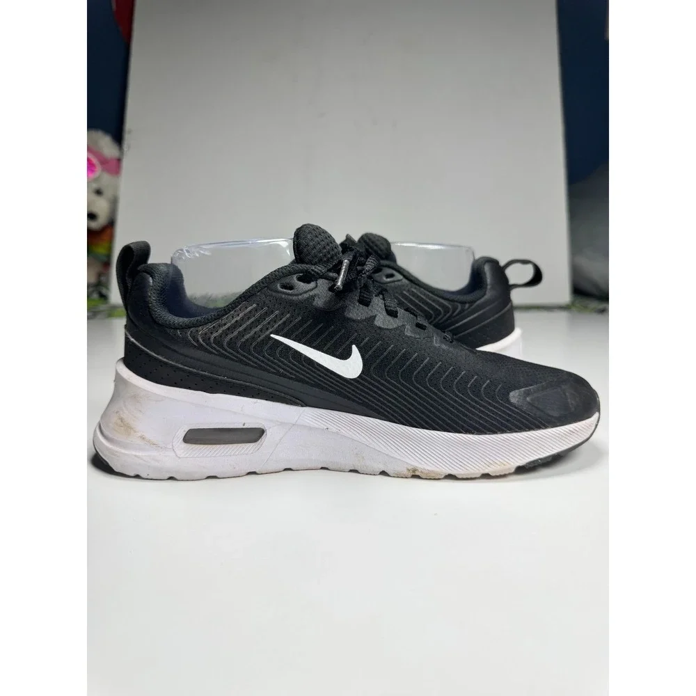 Nike Air Max Nuaxis HF1233-001 Sneakers Womens US 8 Black White Running Shoes